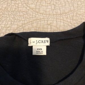 J Crew short sleeve tie front tshirt